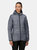 Womens/Ladies Firedown Packaway Insulated Jacket - Grey Marl/Black