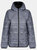 Womens/Ladies Firedown Packaway Insulated Jacket - Grey Marl/Black