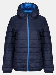 Womens/Ladies Firedown Packaway Insulated Jacket - Navy/French Blue