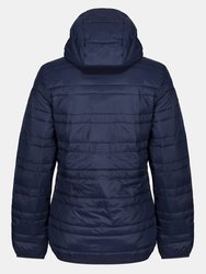 Womens/Ladies Firedown Packaway Insulated Jacket - Navy/French Blue