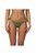 Womens/Ladies Flavia Abstract Bikini Bottoms - Green Fields