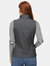 Womens/Ladies Flux Softshell Bodywarmer / Sleeveless Jacket - Grey Marl