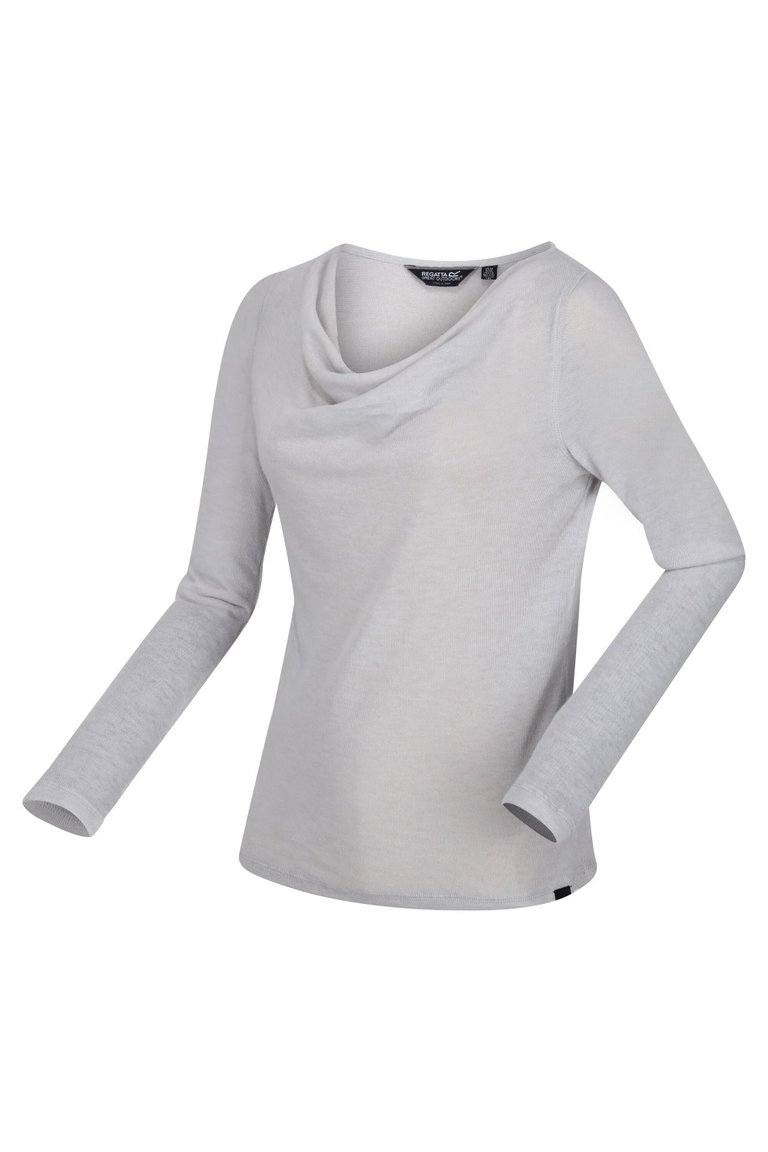 Womens/Ladies Frayda Long Sleeved T-Shirt - Cyberspace