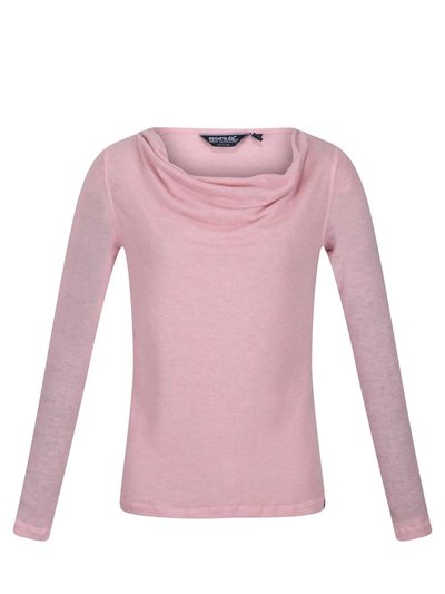 Regatta Womens/Ladies Frayda Long Sleeved T-Shirt - Powder Pink product