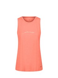 Womens/Ladies Freedale Tank Top - Fusion Coral