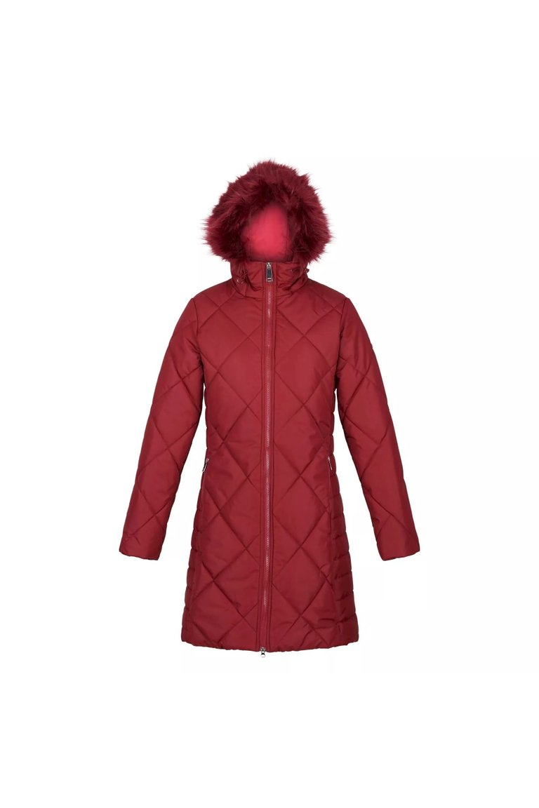 Womens/Ladies Fritha II Insulated Parka - Cabernet - Cabernet