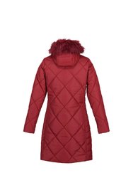 Womens/Ladies Fritha II Insulated Parka - Cabernet