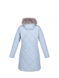 Womens/Ladies Fritha II Insulated Parka - Ice Grey