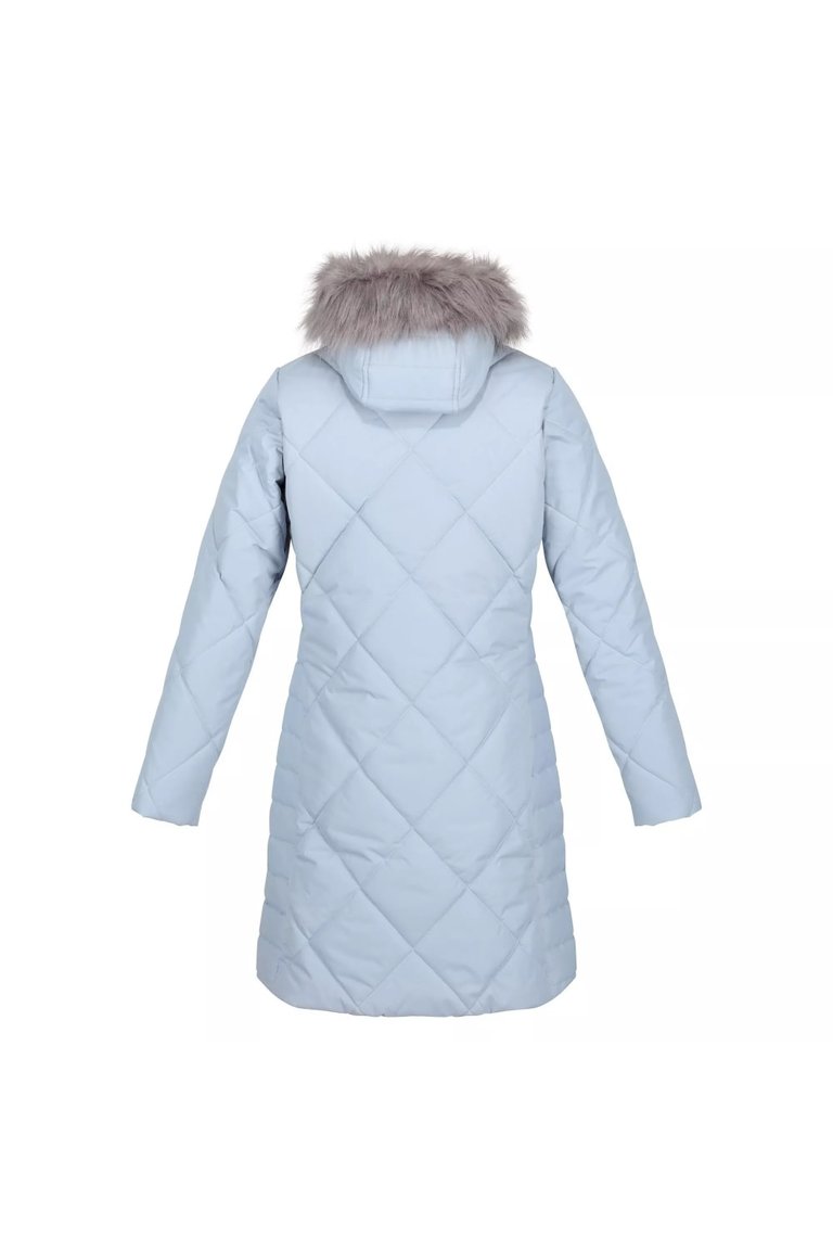 Womens/Ladies Fritha II Insulated Parka - Ice Grey