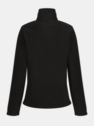 Womens/Ladies Full-Zip 210 Series Microfleece Jacket - Black