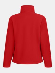 Womens/Ladies Full-Zip 210 Series Microfleece Jacket - Classic Red