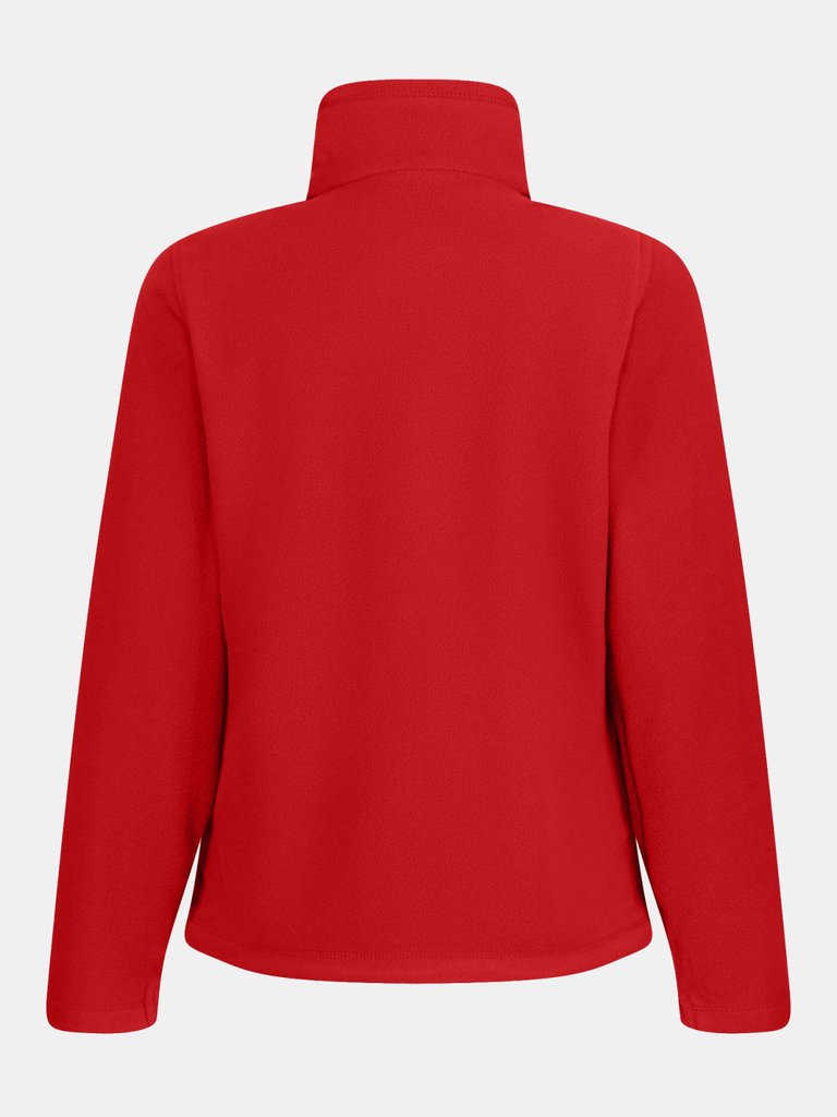 Womens/Ladies Full-Zip 210 Series Microfleece Jacket - Classic Red