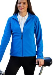 Womens/Ladies Full-Zip 210 Series Microfleece Jacket - Oxford Blue