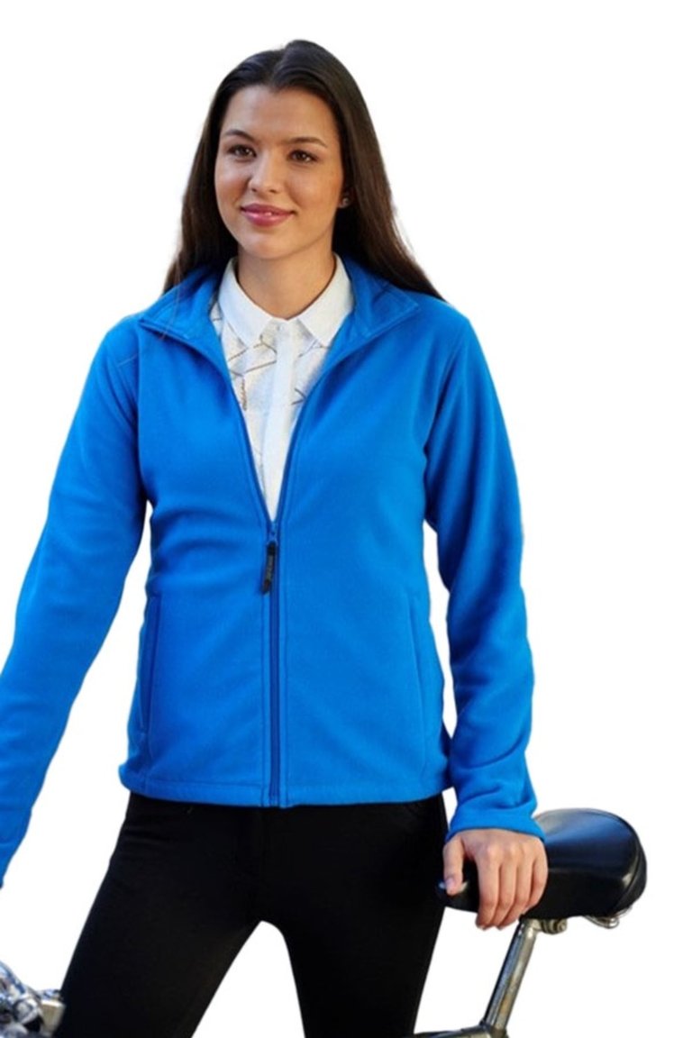 Womens/Ladies Full-Zip 210 Series Microfleece Jacket - Oxford Blue