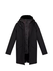 Womens/Ladies Giovanna Fletcher Collection Brentley 3 In 1 Waterproof Jacket - Black