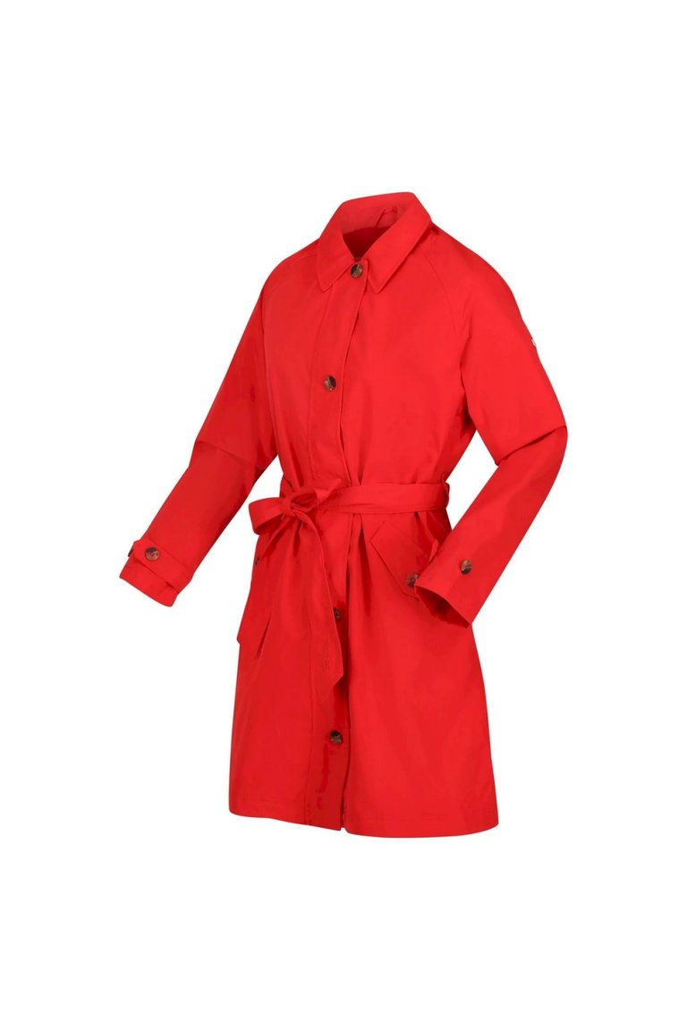 Womens/Ladies Giovanna Fletcher Collection - Madalyn Trench Coat - Code Red