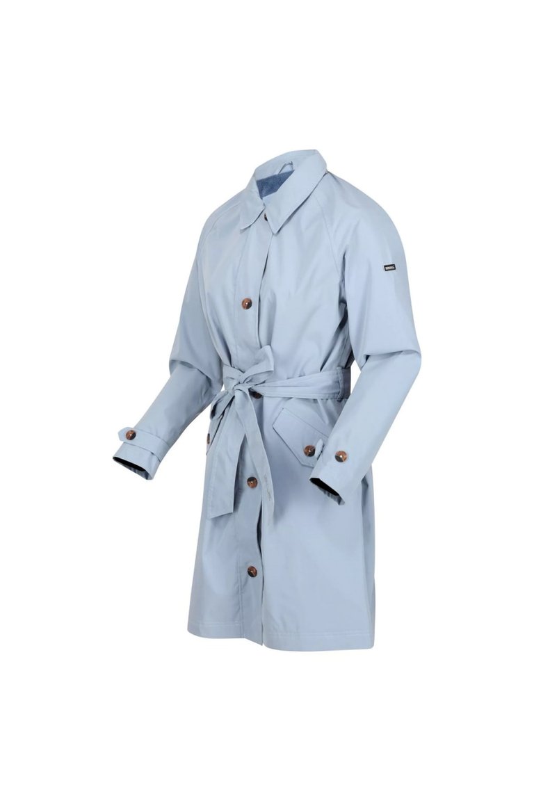 Womens/Ladies Giovanna Fletcher Collection - Madalyn Trench Coat - Ice Grey