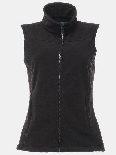 Regatta Womens/Ladies Haber II 250 Series Anti-pill Fleece Bodywarmer - Black product