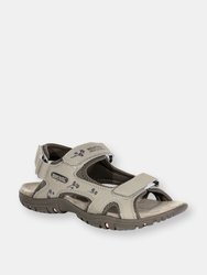 Womens/Ladies Haris Sandals - Parchment/Treetop