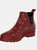 Womens/Ladies Harper Cosy Dotted Ankle Galoshes Shoes