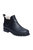 Womens/Ladies Harper Faux Fur Lined Ankle Wellingtons - Navy