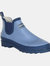Womens/Ladies Harper Low Cut Wellington Boots - Slate Blue/Ice Grey