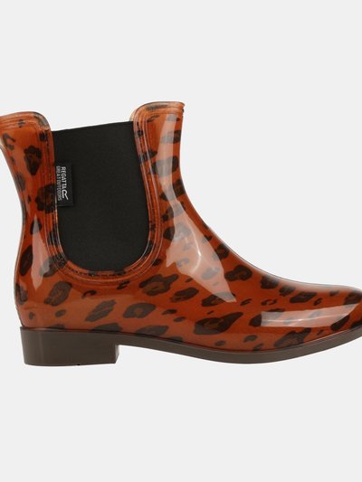 Regatta Womens/Ladies Harriet Animal Print Galoshes Boots product