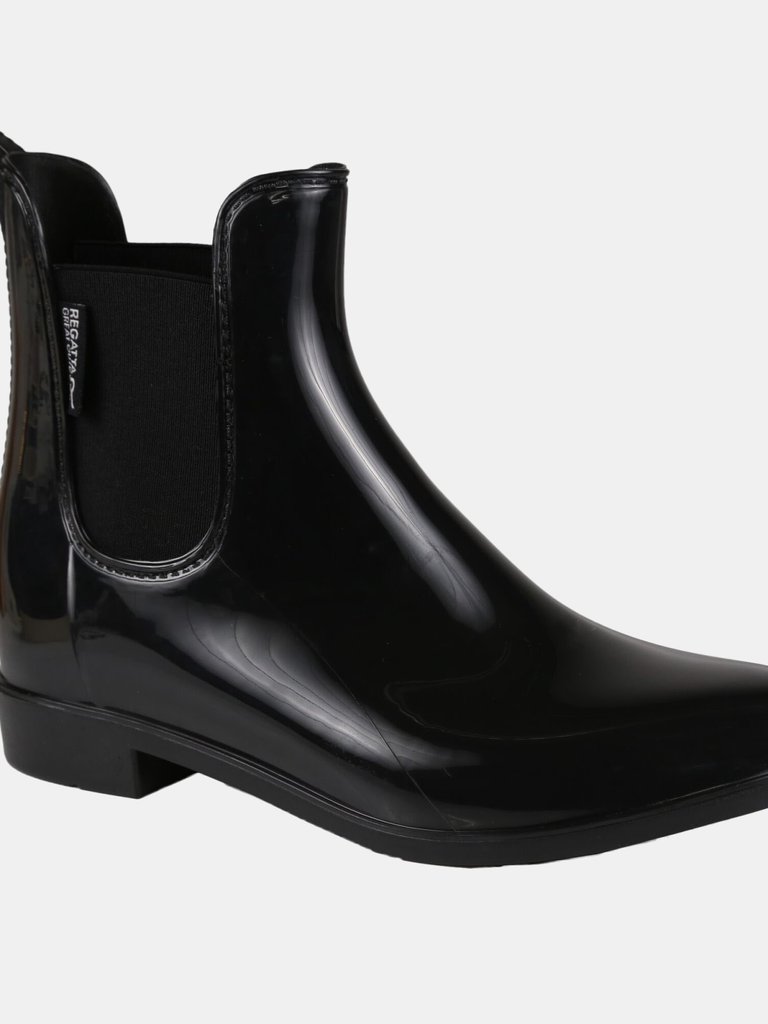Womens/Ladies Harriett Ankle Boots  - Black - Black