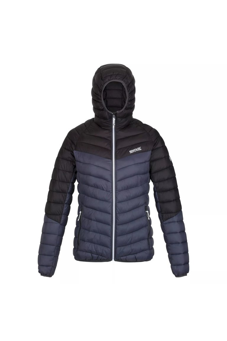 Women's/Ladies Harrock Lightweight Puffer Jacket - Black/Seal Grey