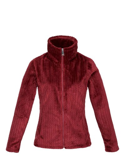 Regatta Womens/Ladies Heloise Marl Full Zip Fleece Jacket - Cabernet Ripple product