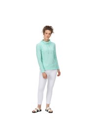 Womens/Ladies Hensley Textured Fleece - Ocean Wave