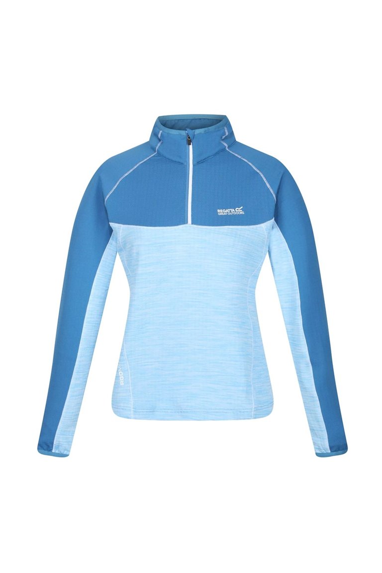 Womens/Ladies Hepley Fleece - Vallarta Blue/Ethereal