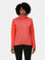 Womens/Ladies Highton II Two Tone Full Zip Fleece Jacket - Neon Peach - Neon Peach