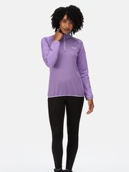 Womens/Ladies Highton II Two Tone Half Zip Fleece - Light Amethyst - Light Amethyst