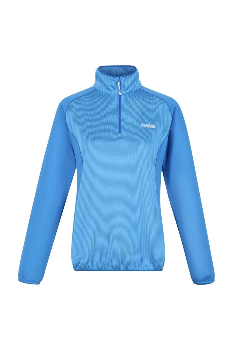 Womens/Ladies Highton II Two Tone Half Zip Fleece - Sonic Blue - Sonic Blue