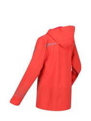 Womens/Ladies Highton Pro Waterproof Jacket - Neon Peach