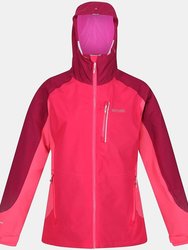 Womens/Ladies Highton Pro Waterproof Jacket - Rethink Pink/Wild Plum - Rethink Pink/Wild Plum
