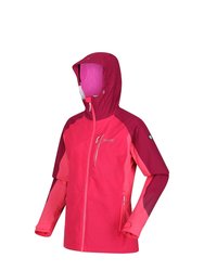 Womens/Ladies Highton Pro Waterproof Jacket - Rethink Pink/Wild Plum