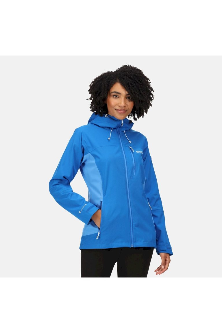 Ladies blue waterproof clearance jacket