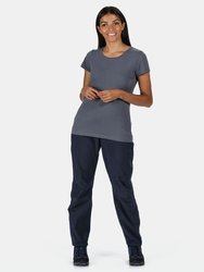 Womens/Ladies Highton Walking Over Trousers - Navy