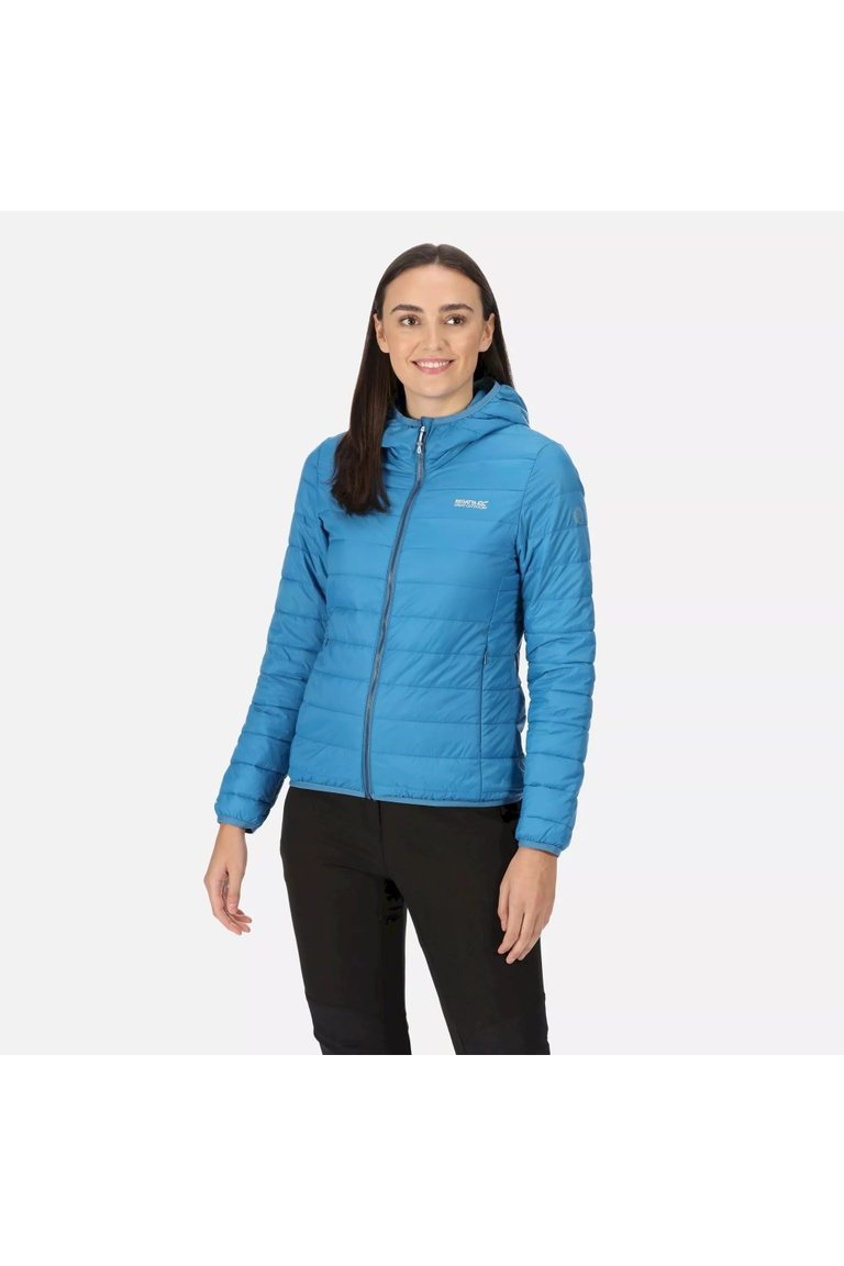 Womens/Ladies Hillpack Puffer Jacket - Vallarta Blue - Vallarta Blue