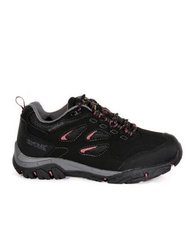 Womens/Ladies Holcombe IEP Low Hiking Boots - Jet Black/Antique Pink - Jet Black/Antique Pink