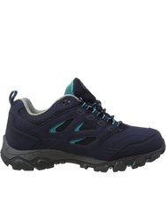 Womens/Ladies Holcombe IEP Low Hiking Boots - Navy/Atlantis - Navy/Atlantis