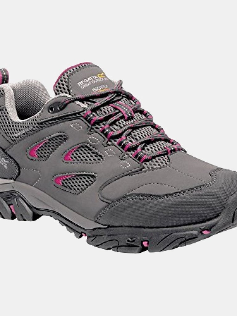 Womens/Ladies Holcombe IEP Low Hiking Boots - Steel/Vivacious - Steel/Vivacious
