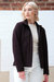 Womens/Ladies Honestly Made Recycled Fleece Jacket - Black