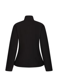 Womens/Ladies Honestly Made Recycled Fleece Jacket - Black