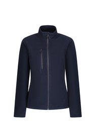 Womens/Ladies Honestly Made Recycled Fleece Jacket - Navy - Navy
