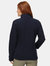 Womens/Ladies Honestly Made Recycled Full Zip Fleece Jacket - Navy