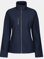 Womens/Ladies Honestly Made Recycled Soft Shell Jacket - Navy - Navy