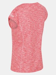 Womens/Ladies Hyperdimension II T-Shirt - Tropical Pink